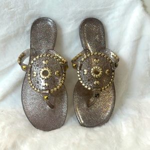 Jack Rogers Jelly Navajo sandals size 5